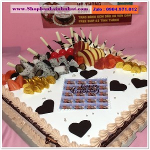 Bánh Sinh Nhật In Hình Ảnh - H401